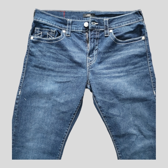 NWOT True Religion Ricky Relaxed Straight Jeans 34Wx34L - Picture 4 of 6